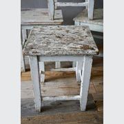 French Rustic Painted Stools gallery detail image