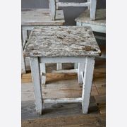 French Rustic Painted Stools gallery detail image