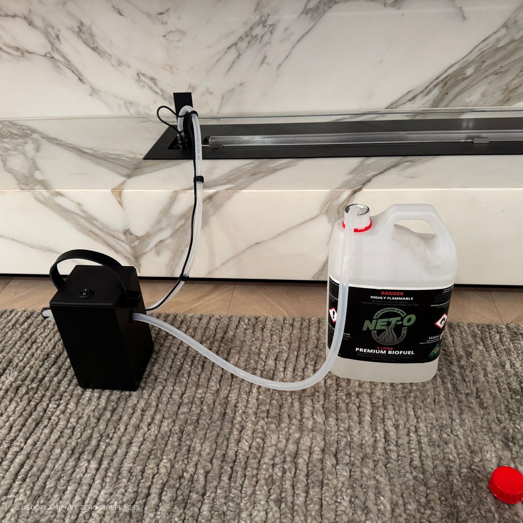 Decoflame Net Zero Emission F6 Fireplace Insert gallery detail image