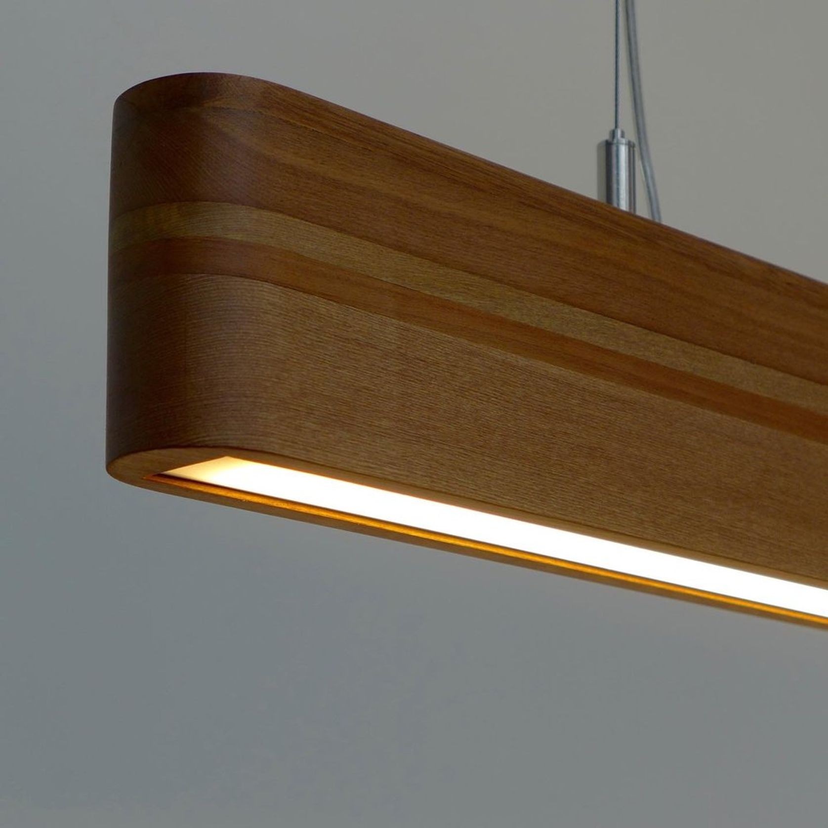 Strata Timber Pendant Light gallery detail image