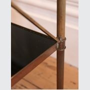Pair Of French Brass End Sofa Tables C.1960 gallery detail image