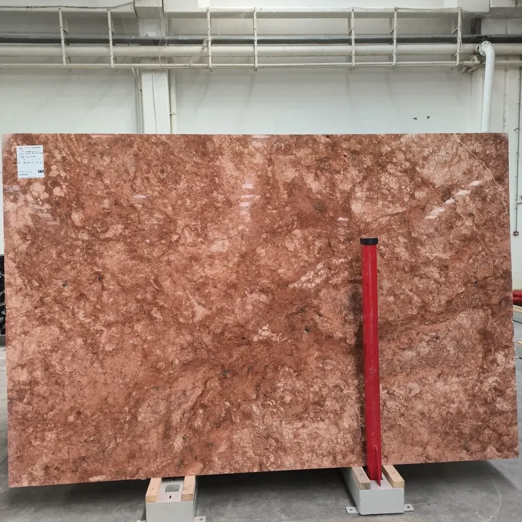 Flamingo Pink Cross Cut Travertine Benchtop gallery detail image