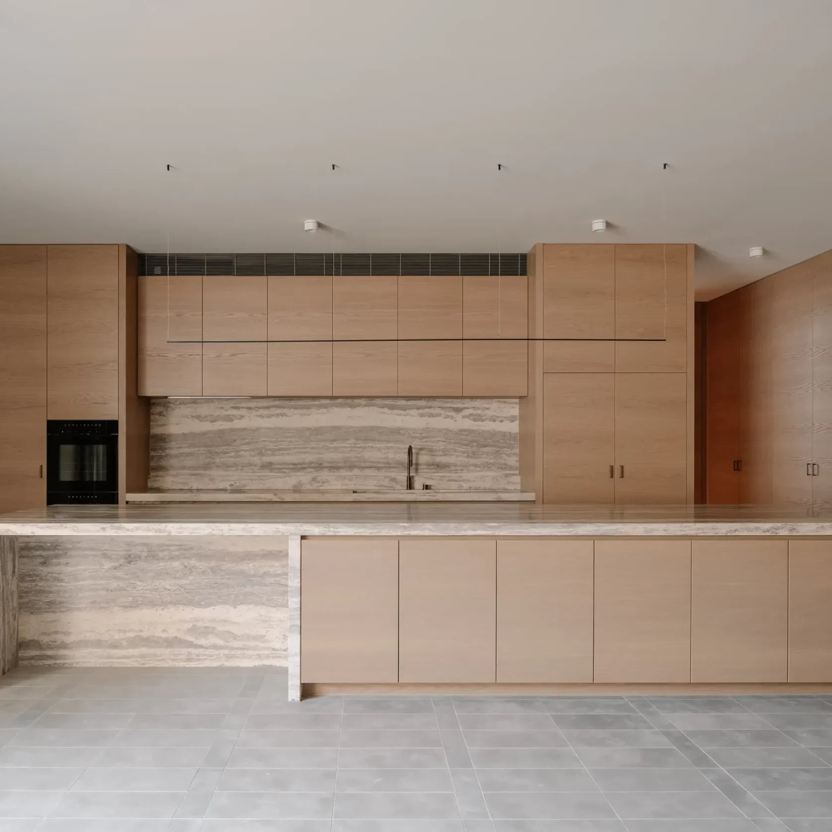 Florence Vein Cut Travertine Benchtop gallery detail image