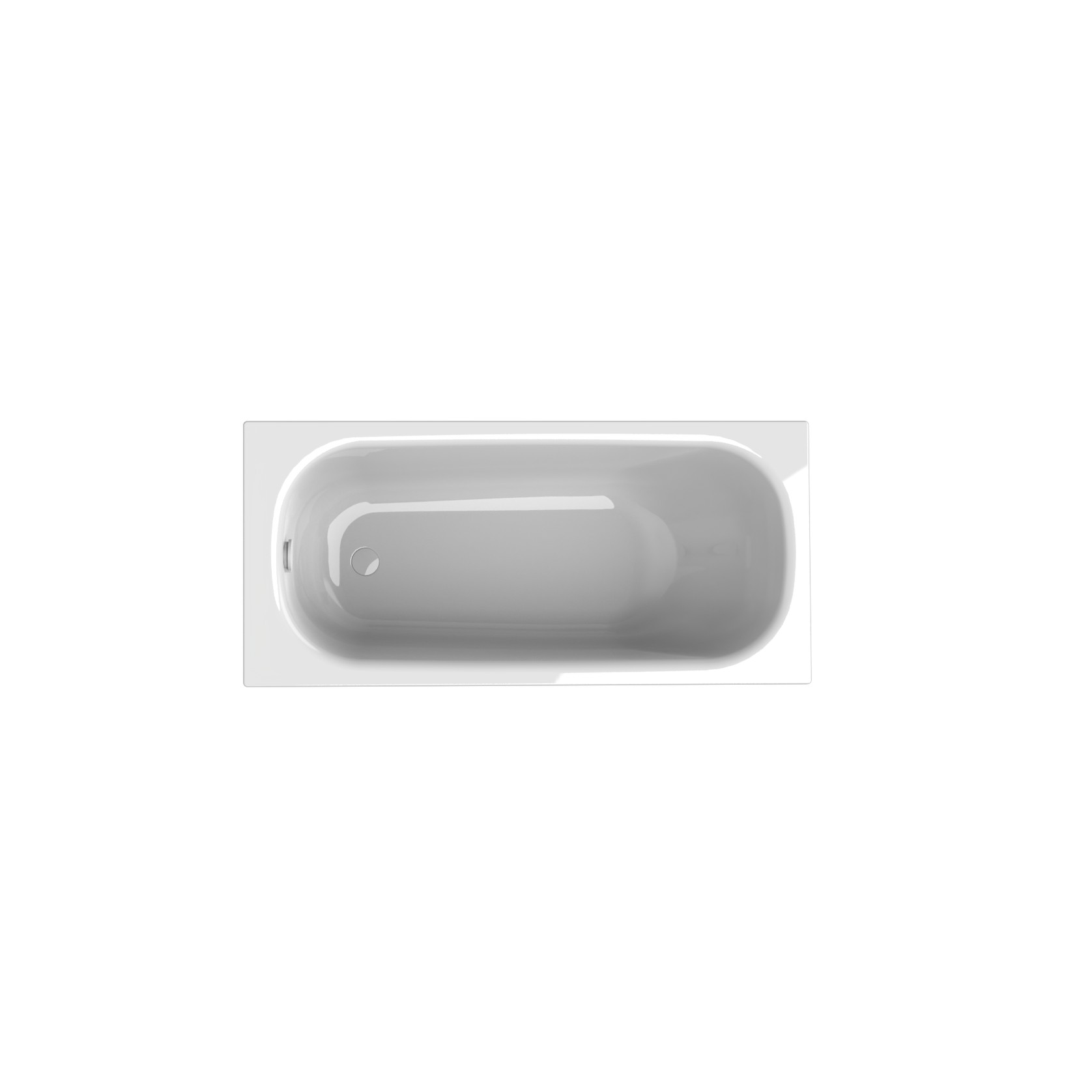 BetteForm 1500 Inset Bath Gloss White gallery detail image