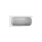 BetteForm 1600 Inset Bath Gloss White gallery detail image