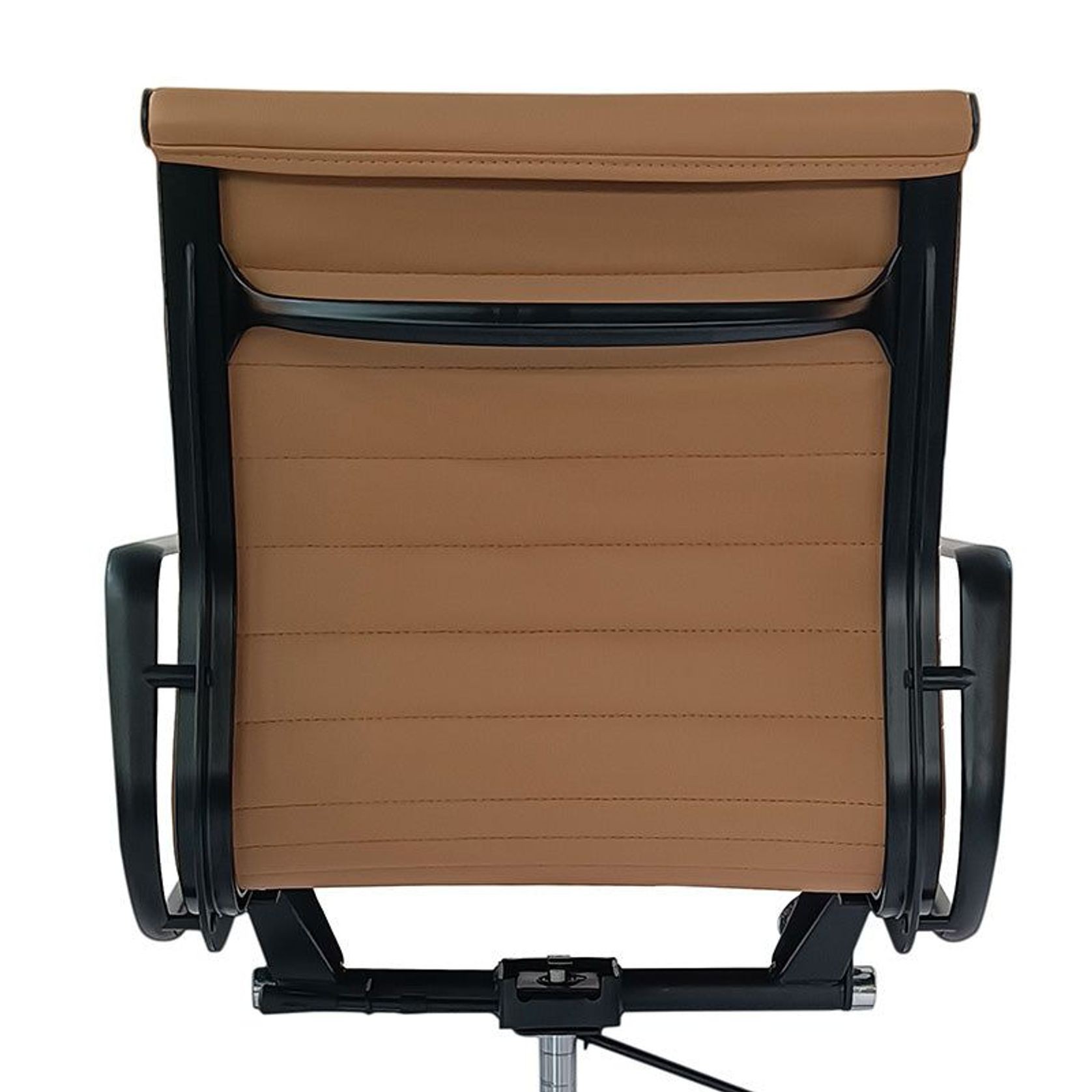 DAKIN Low Back Office Chair - Tan & Black gallery detail image