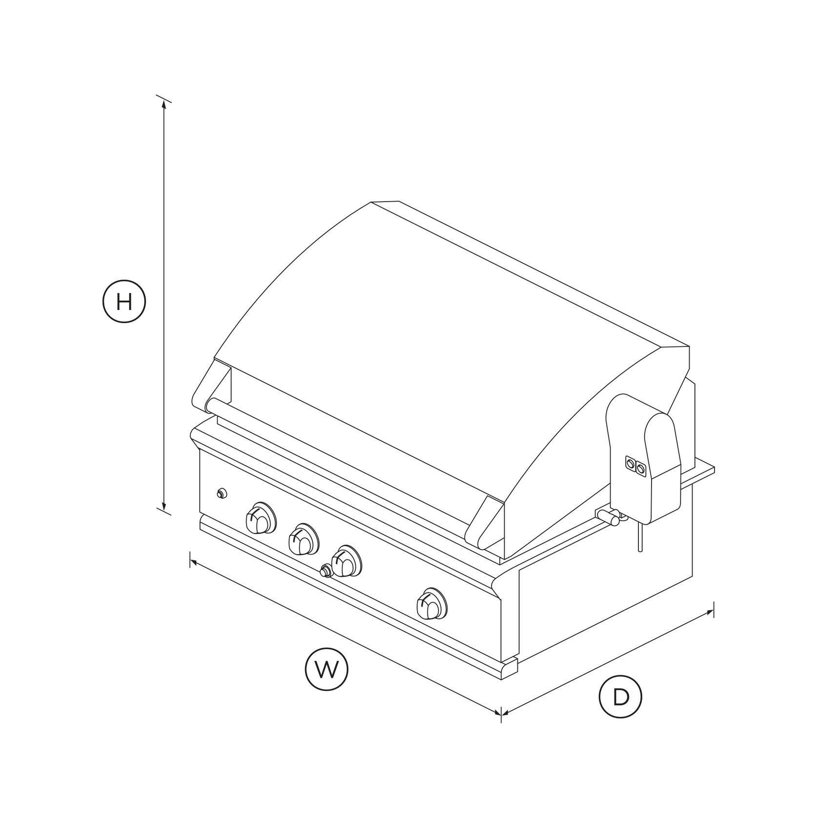 DCS Grill, 36", Rotisserie, Natural Gas gallery detail image