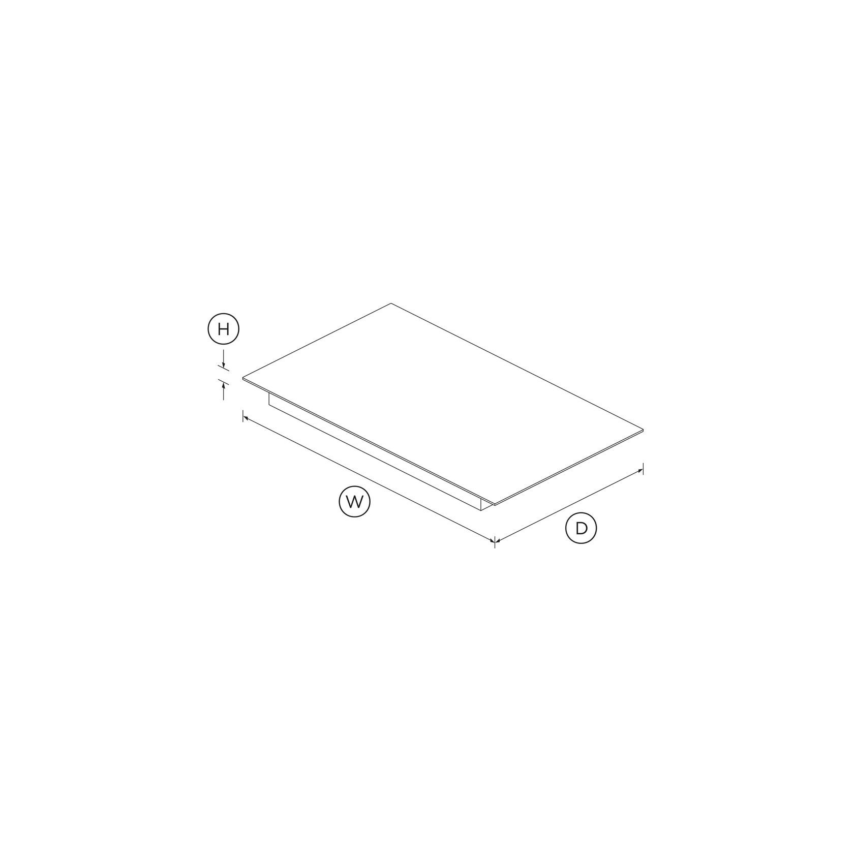 Induction Cooktop, 90cm, 4 Zones gallery detail image