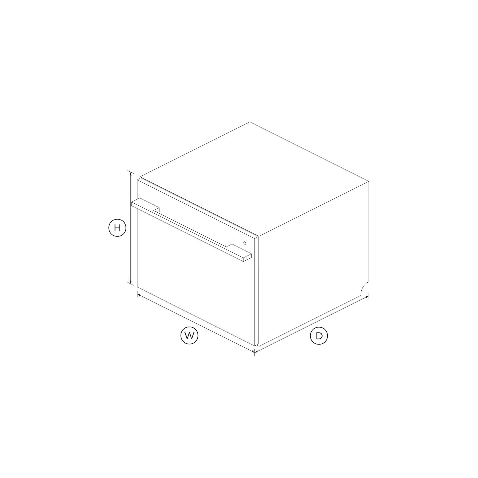 Single DishDrawer Dishwasher, Tall, Sanitise, Series 9 gallery detail image
