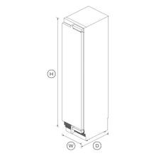 Integrated Column Freezer, 45.7cm, Ice gallery detail image