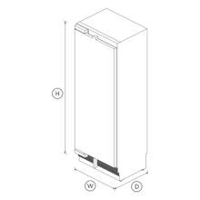 Integrated Column Freezer, 76cm, Ice, Left Hinge gallery detail image