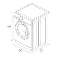 Front Loader Washing Machine, 9kg gallery detail image