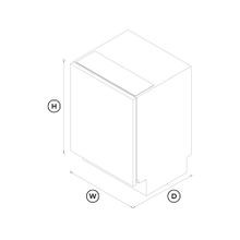 Integrated Dishwasher, Sanitise, Panel Ready gallery detail image