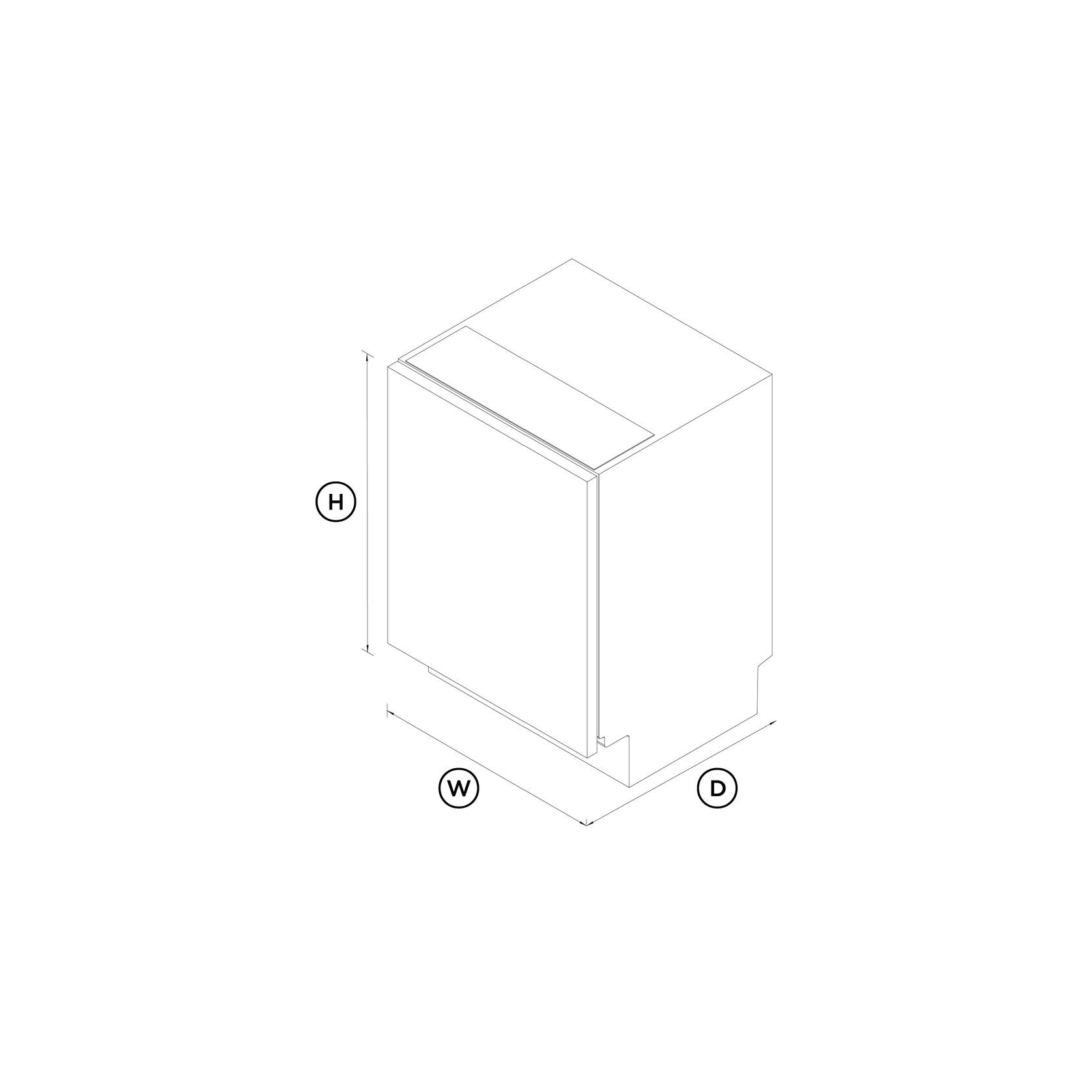 Integrated Dishwasher, Sanitise, Panel Ready gallery detail image