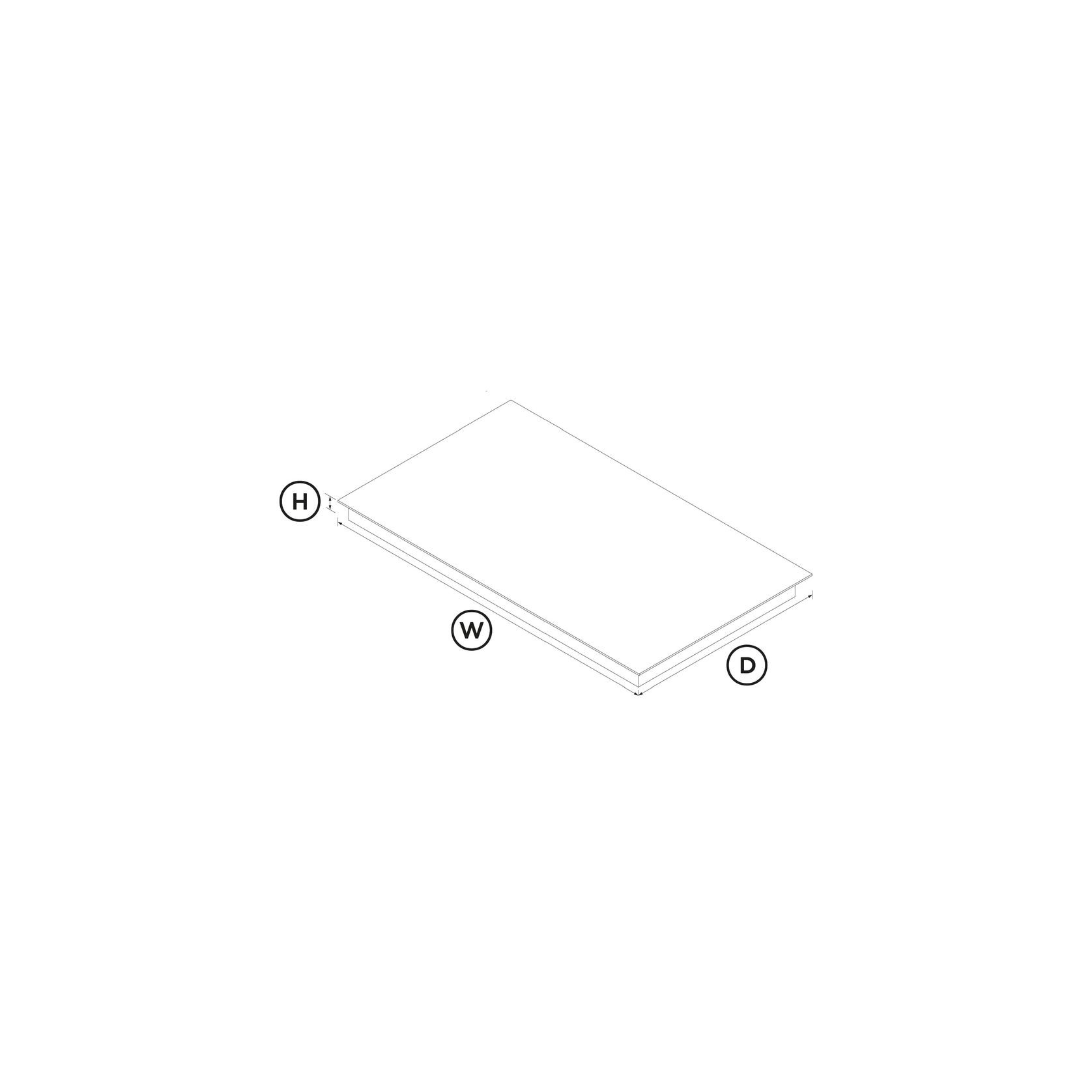Induction Cooktop, 92cm, Full Surface gallery detail image