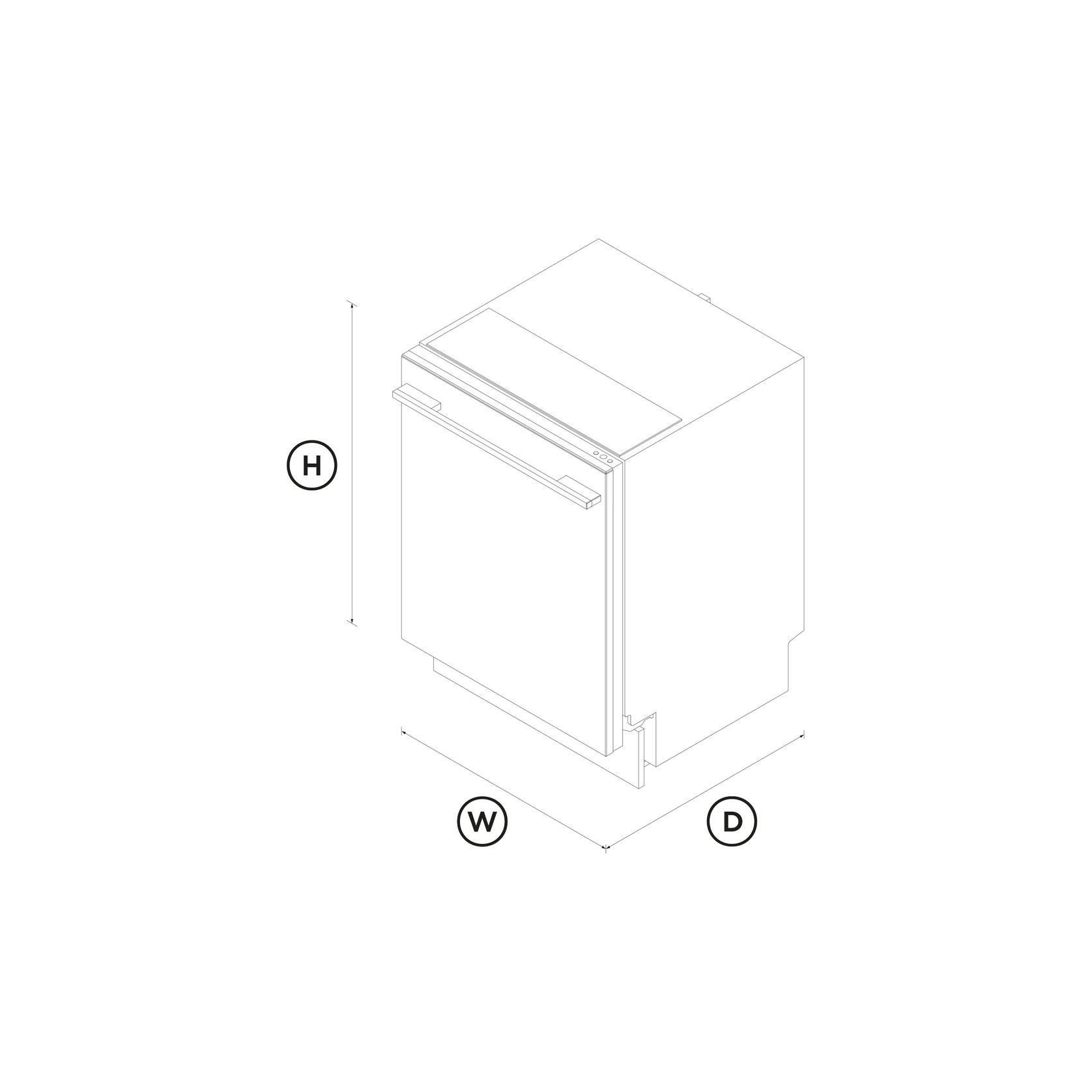 Integrated Dishwasher, Sanitise, Panel Ready gallery detail image