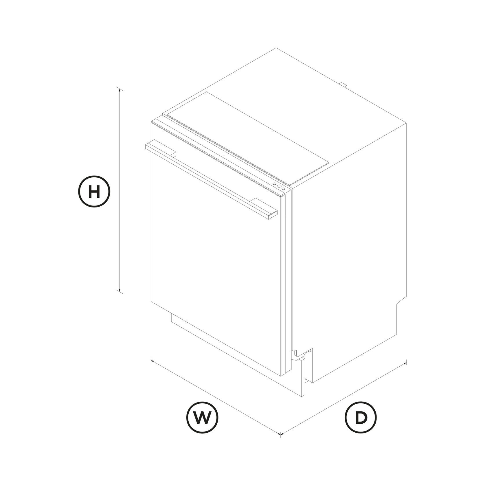 Integrated Dishwasher, Sanitise gallery detail image