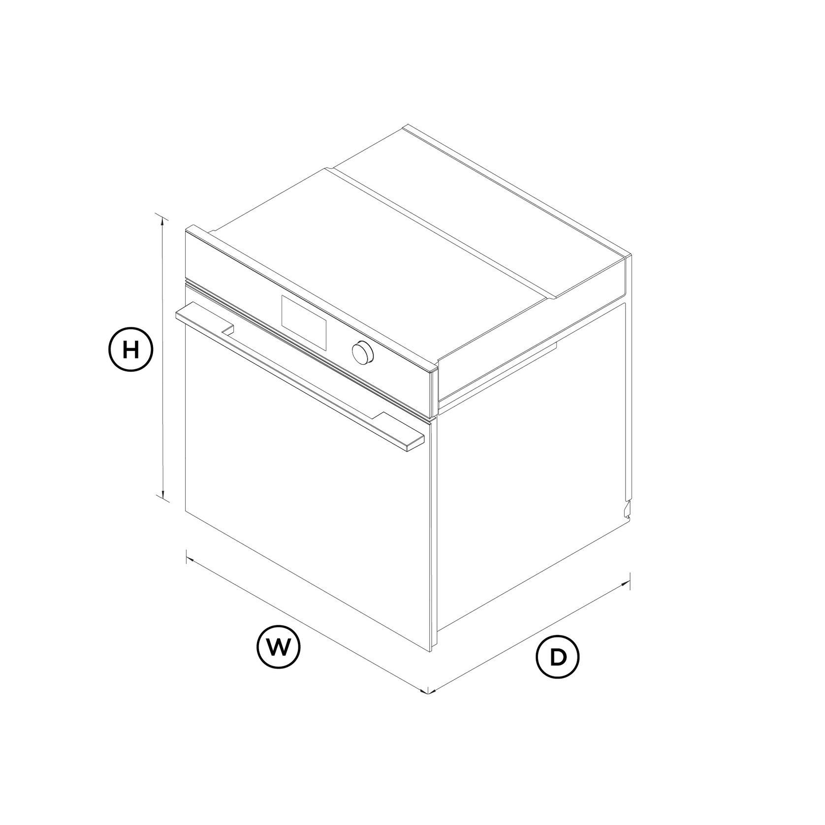 Oven, 60cm, 16 Function, Self-cleaning gallery detail image