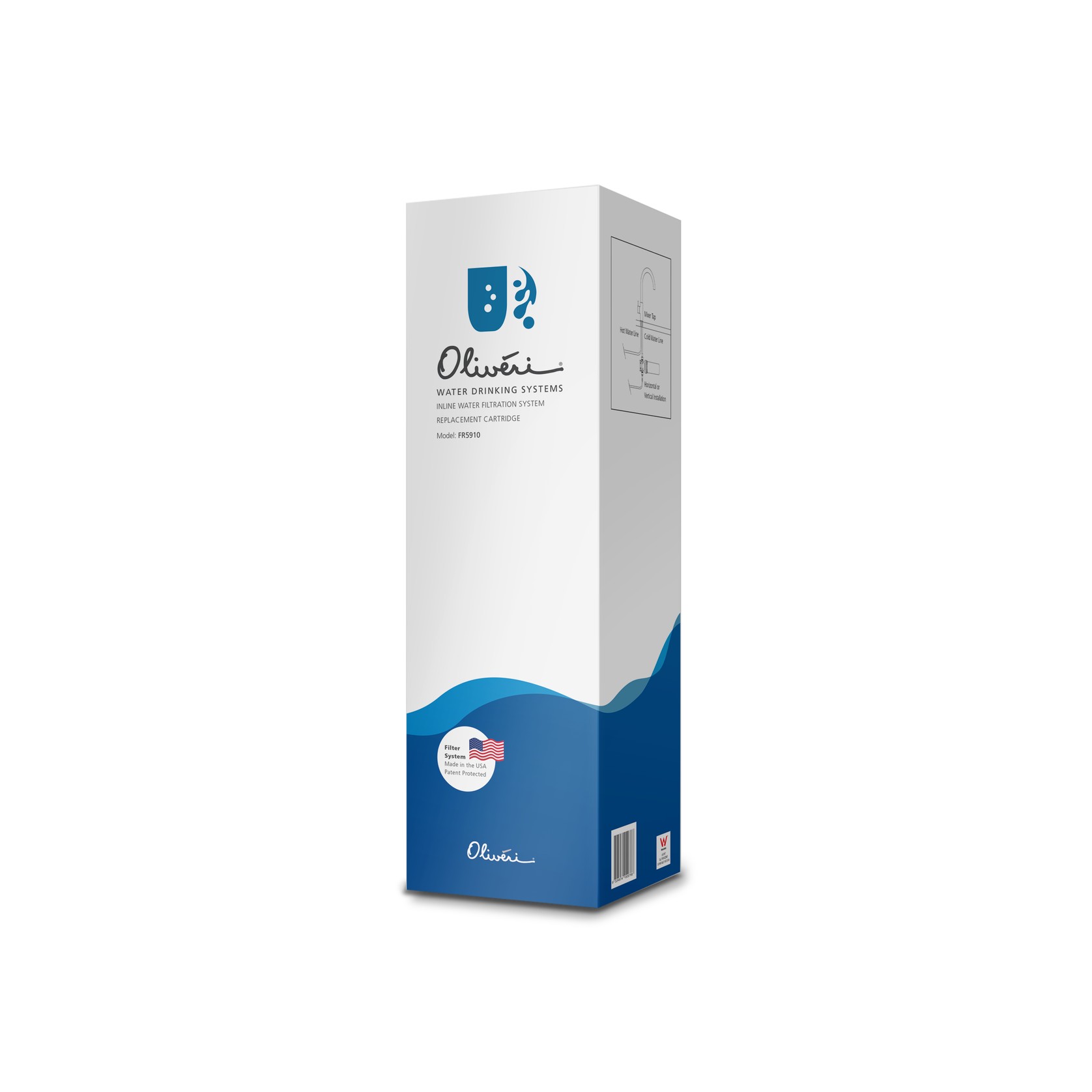 Inline Water Filtration System Replacement Cartridge for Standard Water Use gallery detail image