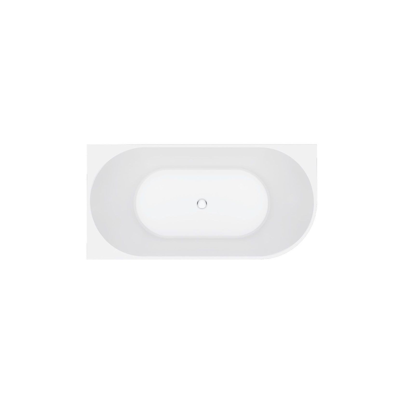 Eleanor Fluted Acrylic Corner Bath, 1500mm gallery detail image
