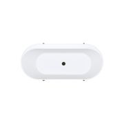 Aluca Freestanding with Legs, 1700mm Matte White gallery detail image