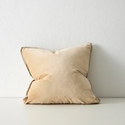 Weave Home Francesca Cushion - Mustard | Velvet gallery detail image