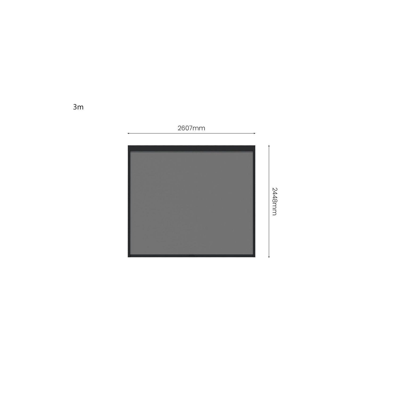 Motorised Blind For Tasman Freestanding Pergola gallery detail image