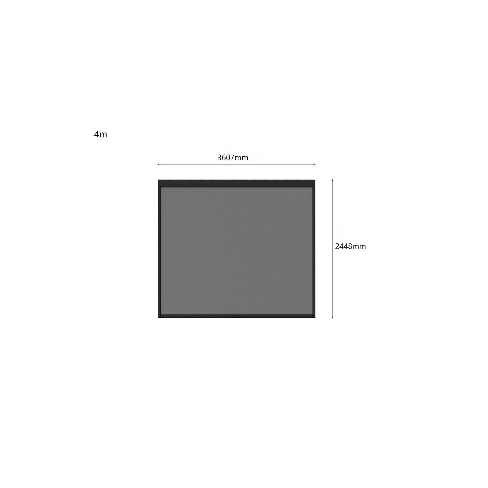 Motorised Blind For Tasman Freestanding Pergola gallery detail image