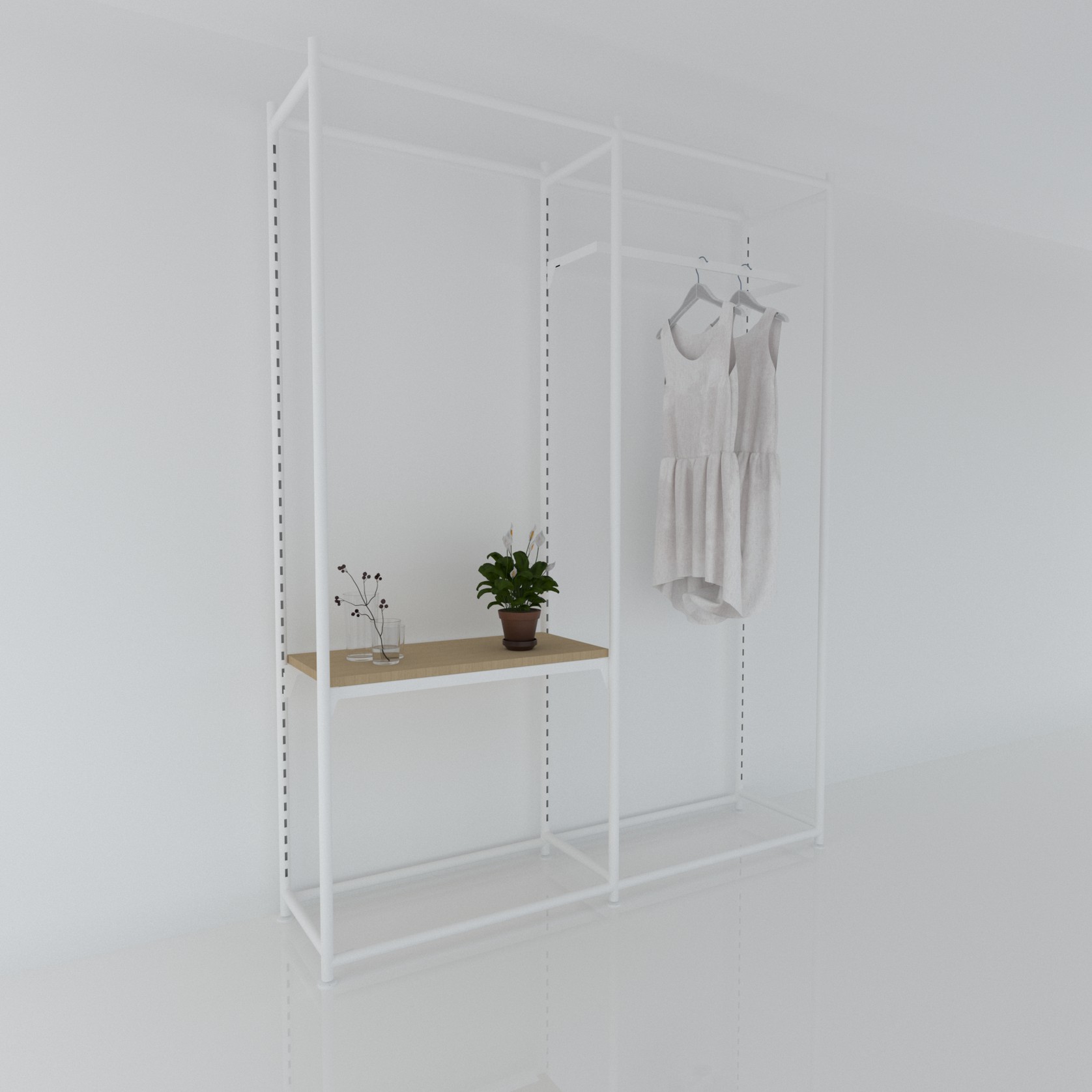 FlexiTubo Modular Display System - Add On Bay gallery detail image