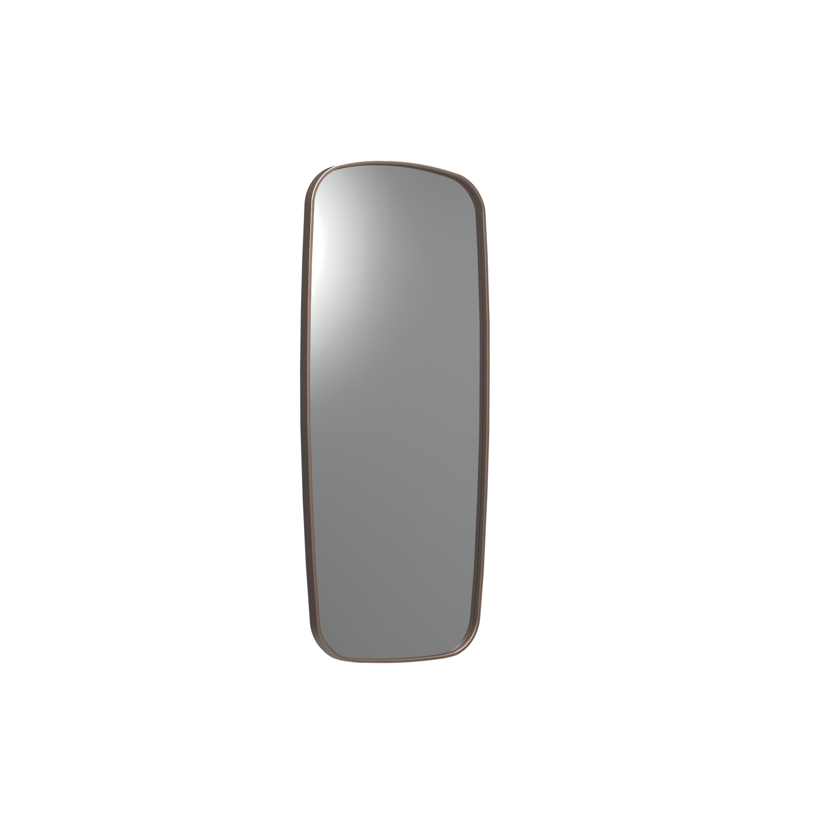 Frame XL 1000 Soft Rectangle Mirror Aged Brass gallery detail image