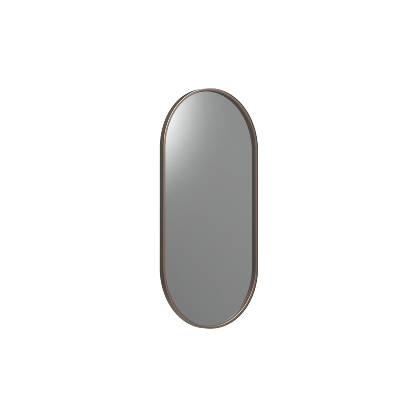 Frame XL 600 Pill Mirror Aged Brass gallery detail image
