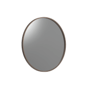 Frame XL 600 Round Mirror Aged Brass gallery detail image