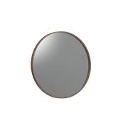 Frame XL 750 Round Mirror Aged Brass gallery detail image