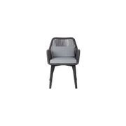 Falcon Aluminium And Rope Outdoor Dining Chair gallery detail image