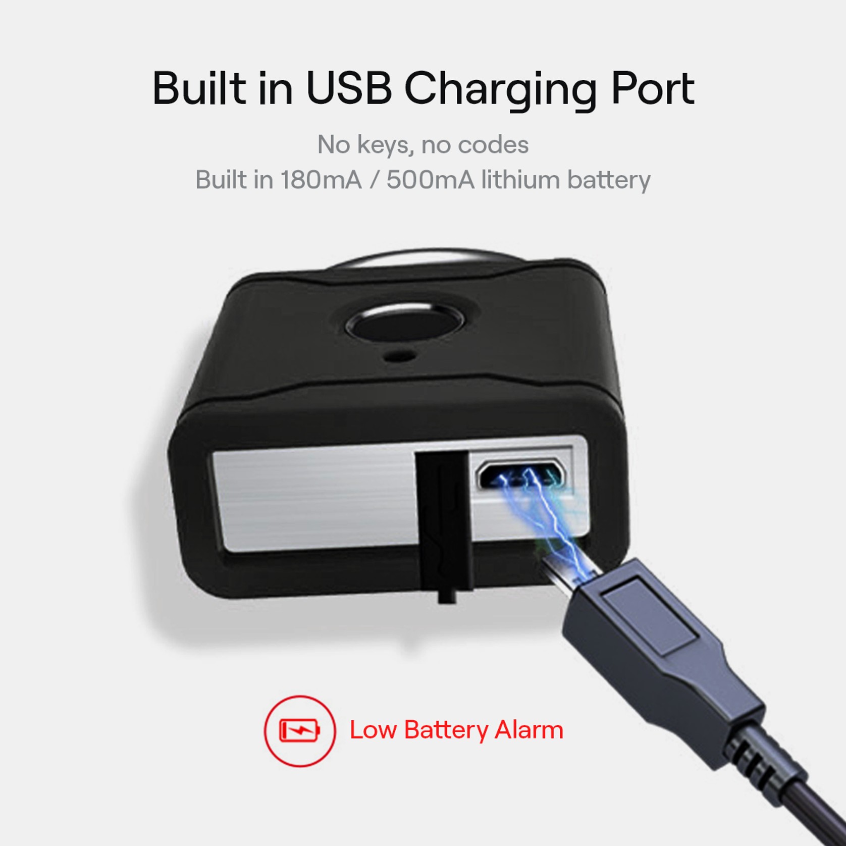 Fantom P1 Fingerprint Padlock gallery detail image