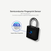 Fantom P1 Fingerprint Padlock gallery detail image