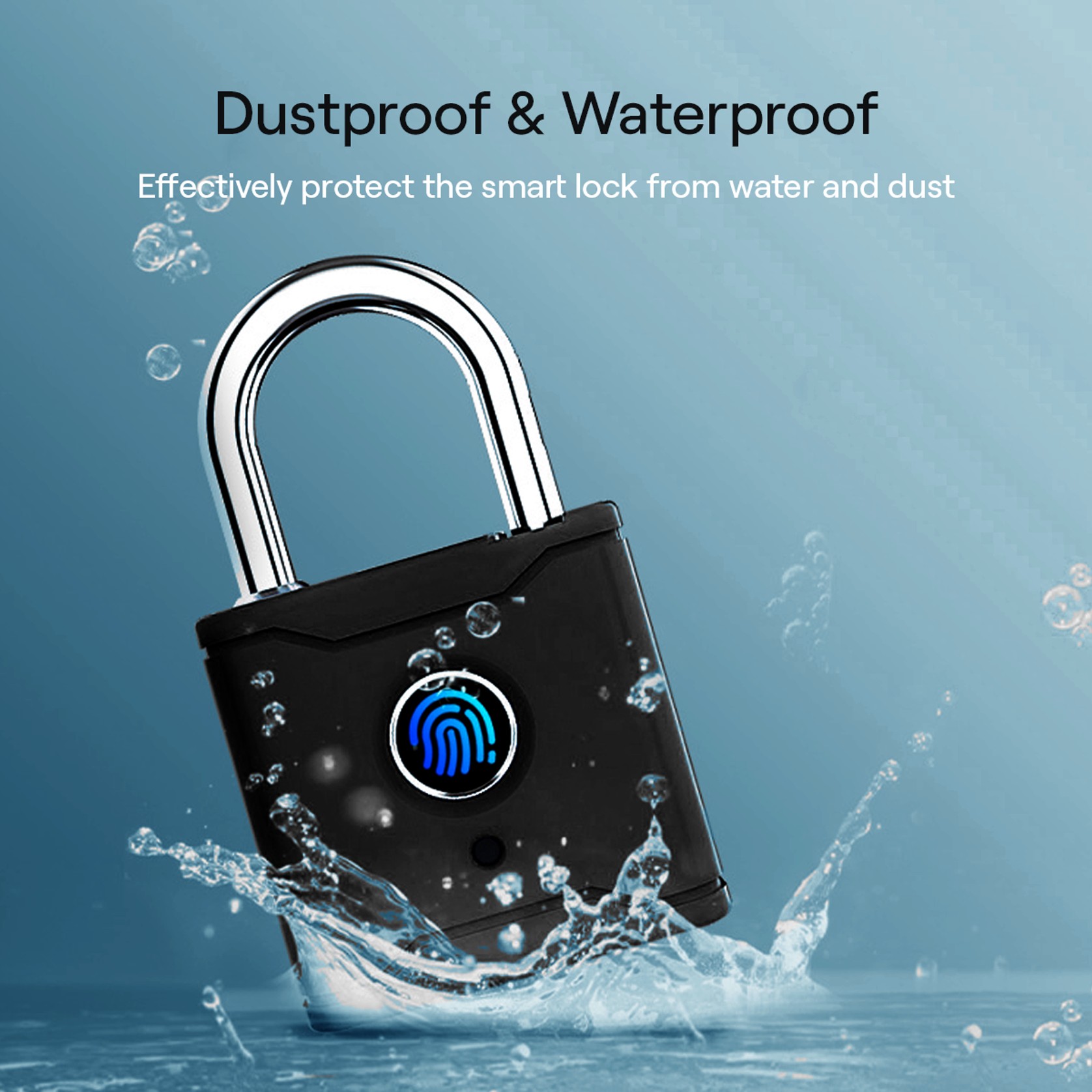 Fantom P1 Fingerprint Padlock gallery detail image
