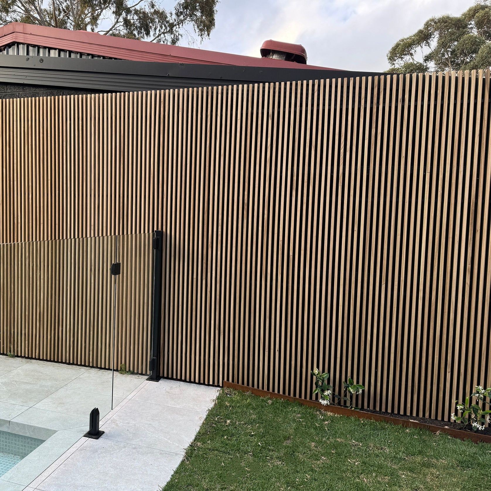 Solid Hard Wood Wall & Fence Cladding - SAMPLE - 300mm x 200mm gallery detail image