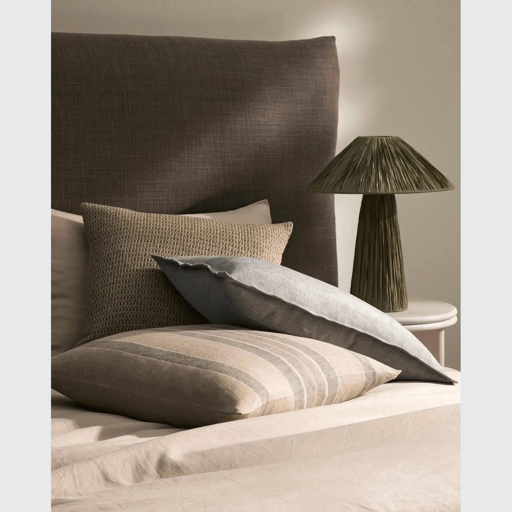 Weave Home Fiore Cushion - Breeze | Square and Lumbar gallery detail image
