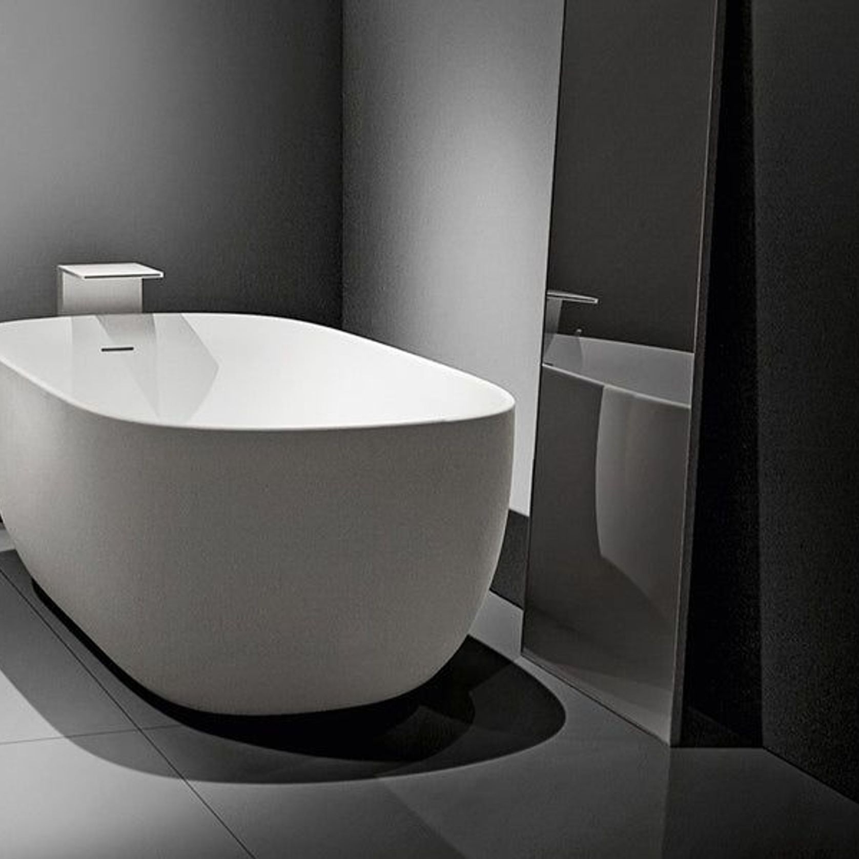 Domus Living Fiume Cristalplant Freestanding Bath gallery detail image