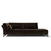 Flared Longchair Sofa by Qliv gallery detail image
