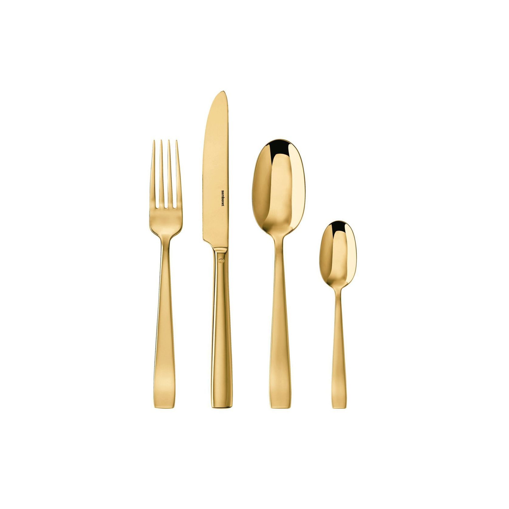 Flat PVD Gold 24 Piece Set gallery detail image