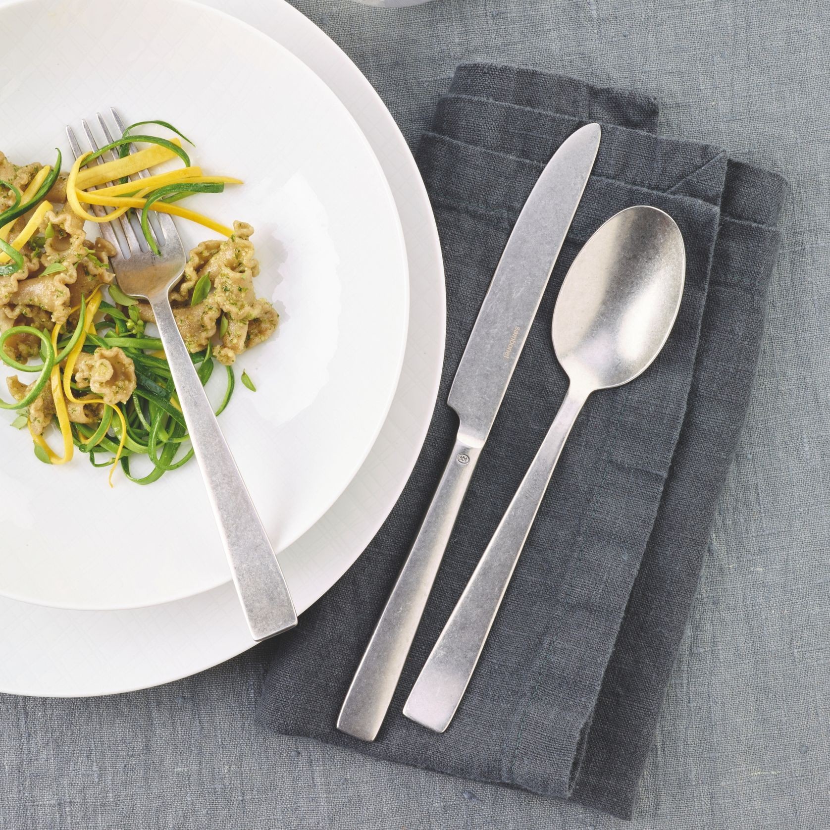 Flat Vintage 24 Piece Cutlery Set gallery detail image