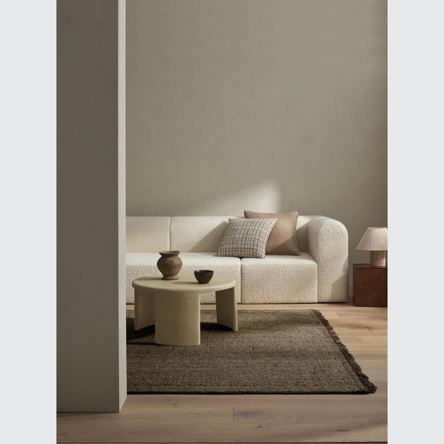 Weave Home Puglia Floor Rug - Fossil gallery detail image