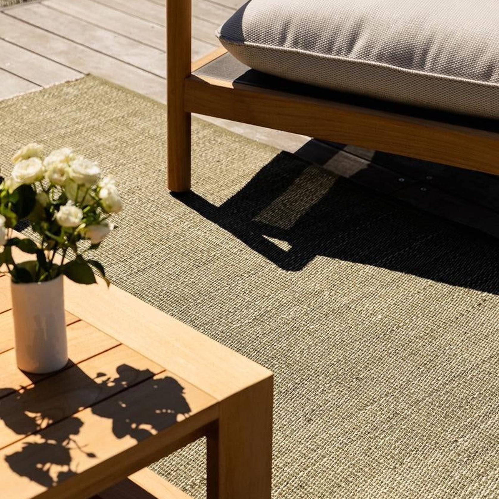Baya Lonsdale Floor Rug - Olive | Indoor or Outdoor gallery detail image