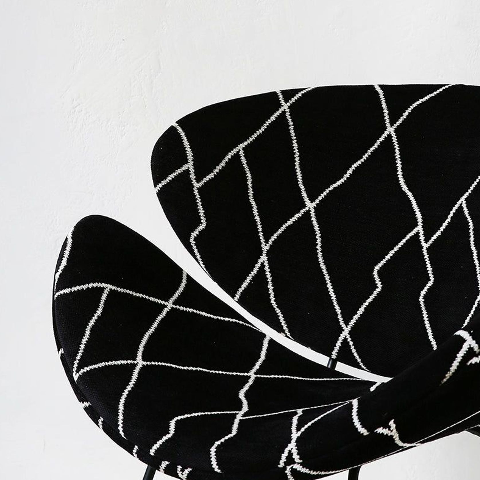 'Florence' Chair / Berba / Black gallery detail image