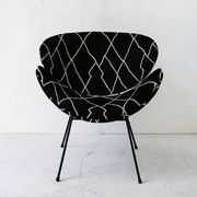 'Florence' Chair / Berba / Black gallery detail image