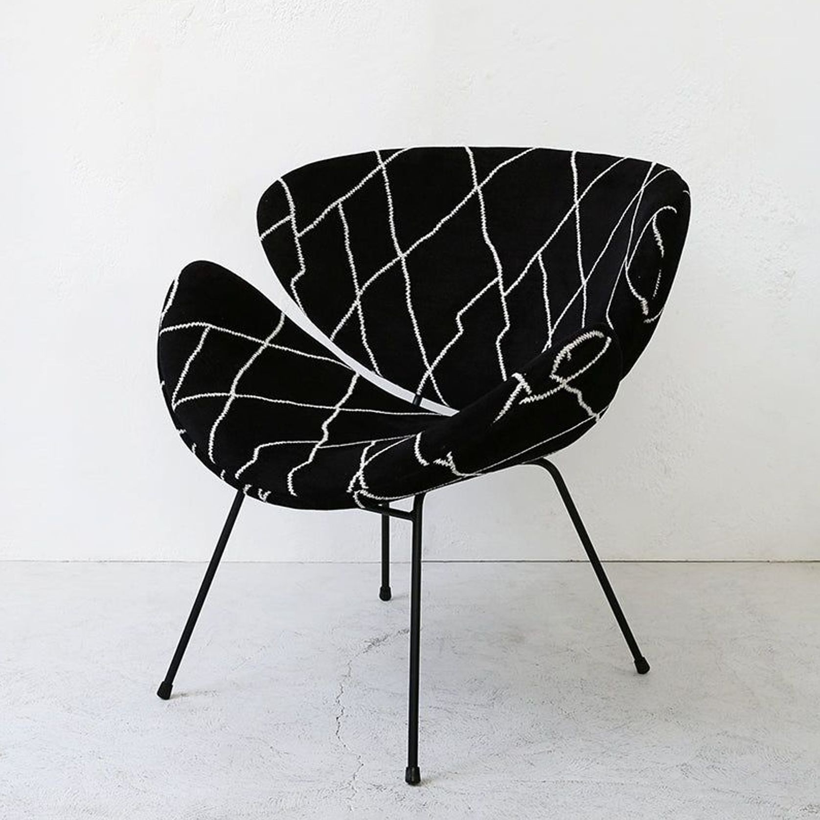 'Florence' Chair / Berba / Black gallery detail image