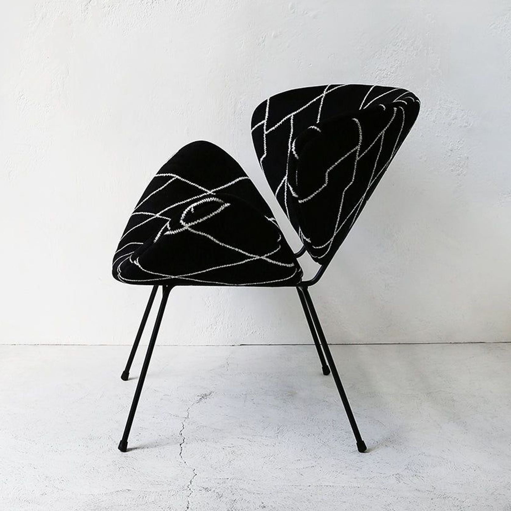 'Florence' Chair / Berba / Black gallery detail image