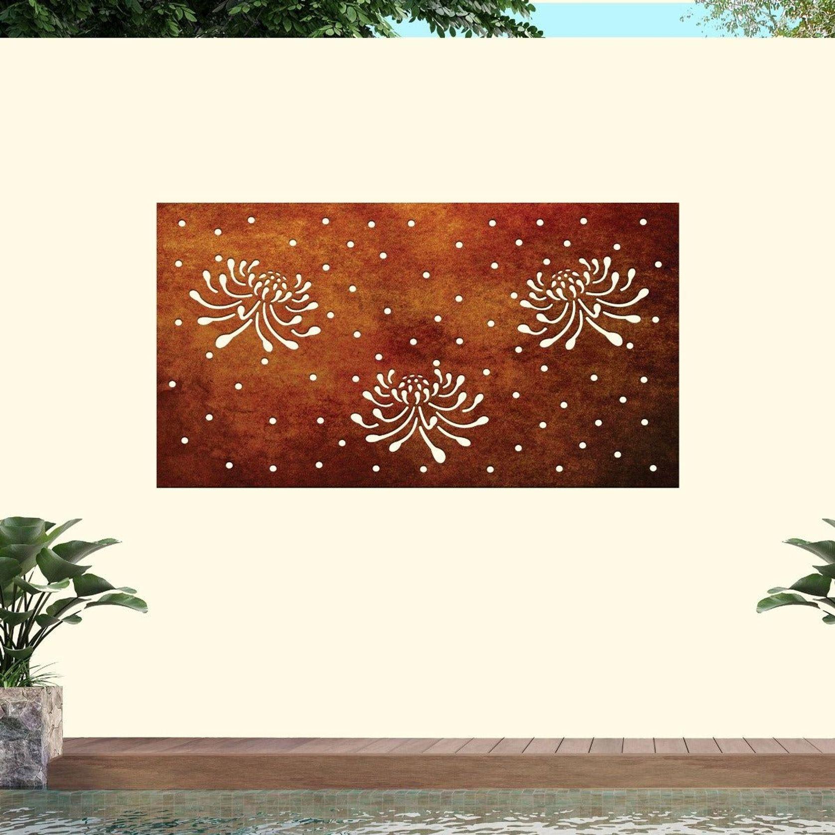 Flower Polka - Decorative Panel gallery detail image